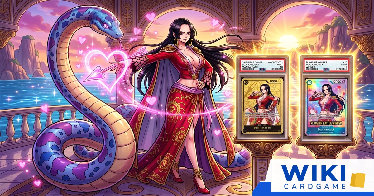 5 อันดับ การ์ดวันพีช โบอา แฮนค็อก Boa Hancock ที่แพงที่สุดตลอดกาล