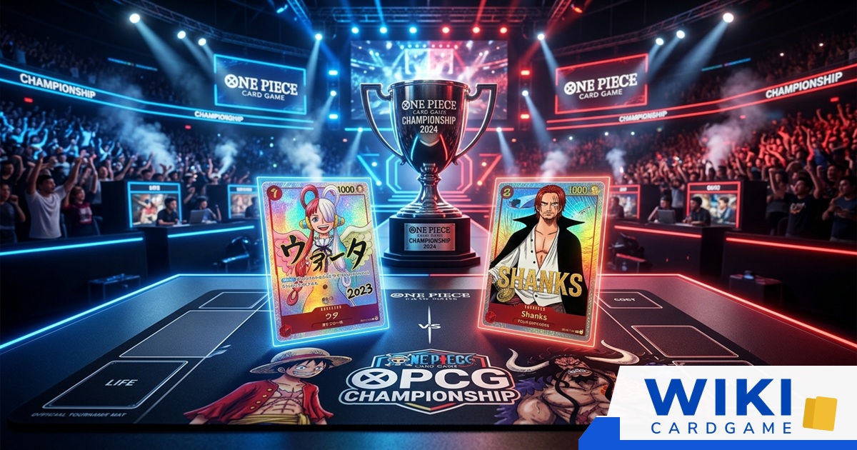 การ์ด One Piece Card Game หลายภาษาวางรวมกัน