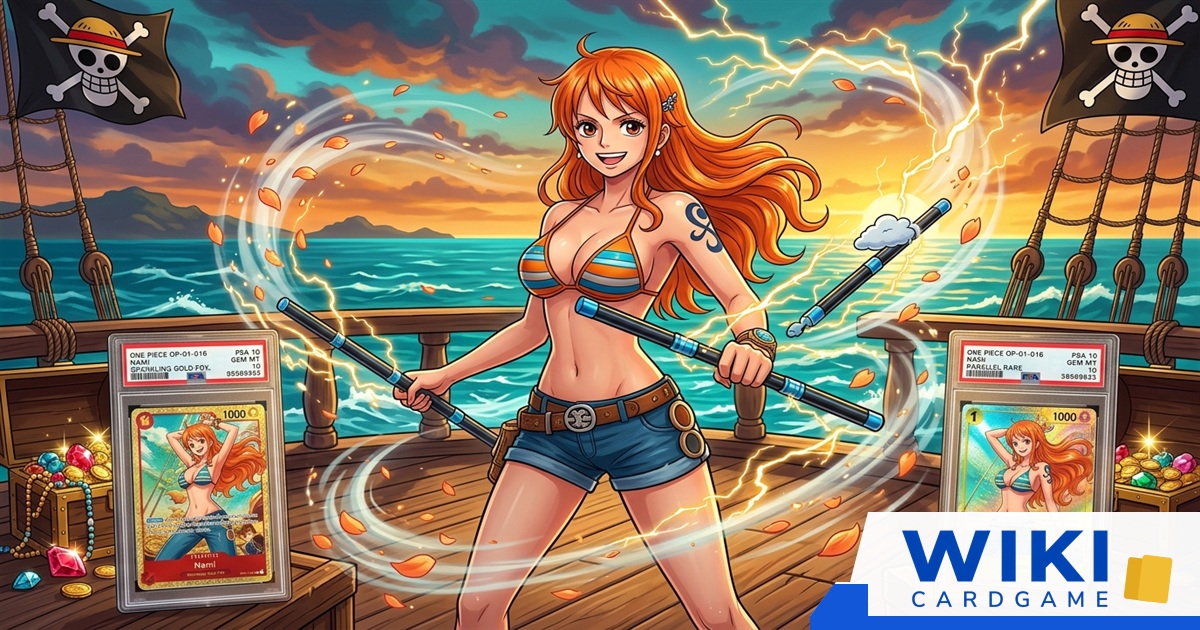 5 อันดับ การ์ดวันพีช นามิ Nami ที่แพงที่สุดตลอดกาล