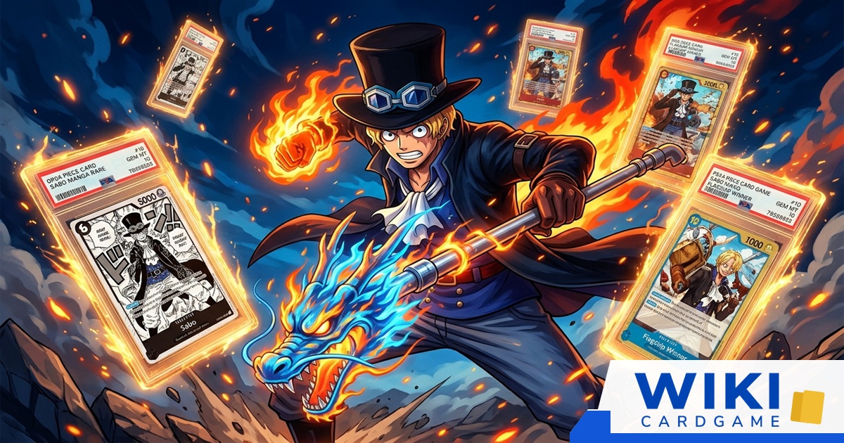 5 อันดับ การ์ดวันพีช ซาโบ้ Sabo ที่แพงที่สุดตลอดกาล