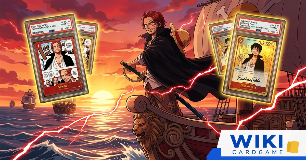 5 อันดับ การ์ดวันพีช แชงคูส Shanks ที่แพงที่สุดตลอดกาล