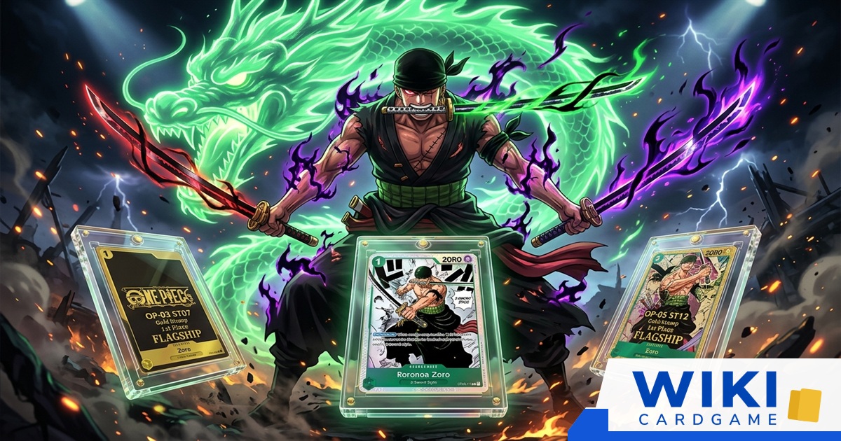 5 อันดับ การ์ดวันพีช โรโรโนอา โซโล Zoro ที่แพงที่สุดตลอดกาล
