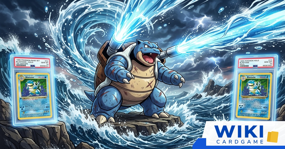5 อันดับ การ์ดโปเกมอน คาเม็กซ์ Blastoise ที่แพงที่สุดตลอดกาล