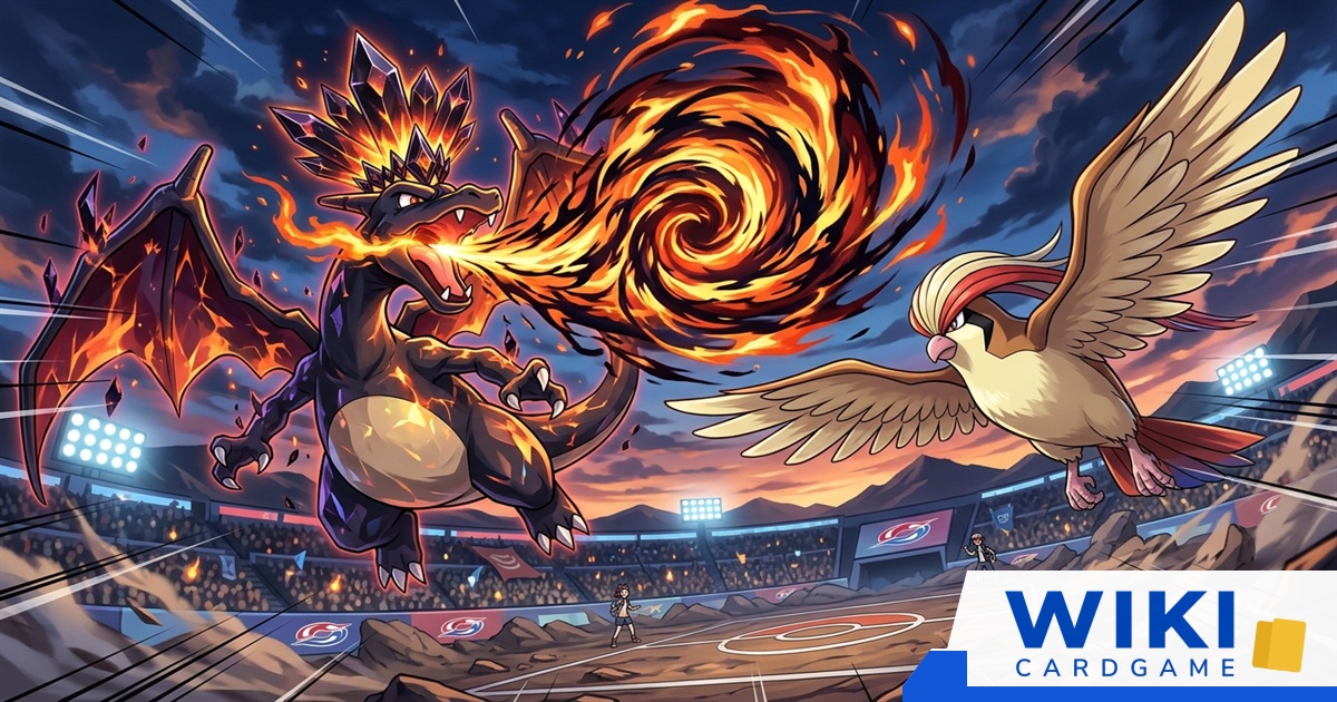 คู่มือจัดเด็คโปเกมอน Charizard ex Pidgeot