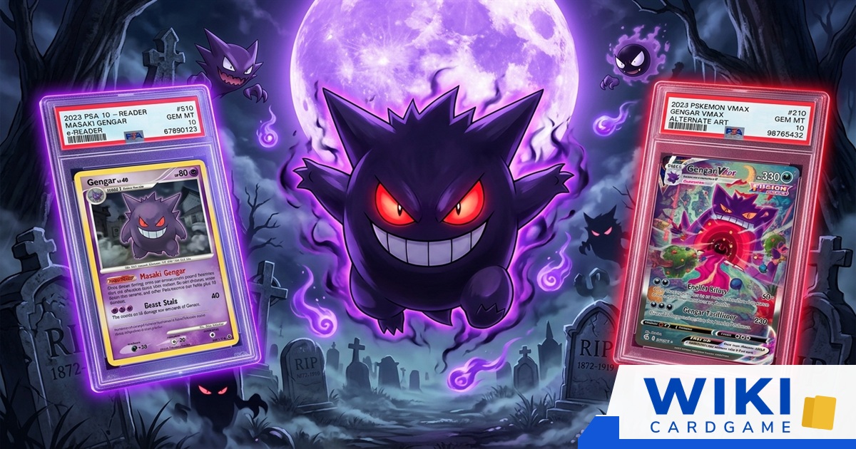 5 อันดับ การ์ดโปเกมอน เกงการ์ Gengar ที่แพงที่สุดตลอดกาล