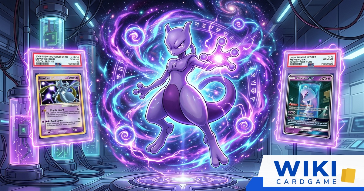 5 อันดับ การ์ดโปเกมอน มิวทู Mewtwo ที่แพงที่สุดตลอดกาล