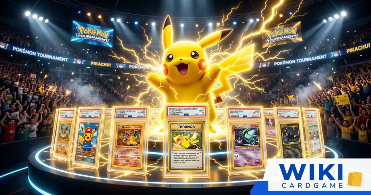 5 อันดับ การ์ดโปเกมอน พิคาชู Pikachu ที่แพงที่สุดตลอดกาล