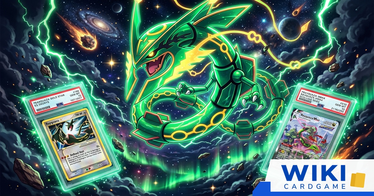 5 อันดับ การ์ดโปเกมอน เร็คคูซา Rayquaza ที่แพงที่สุดตลอดกาล