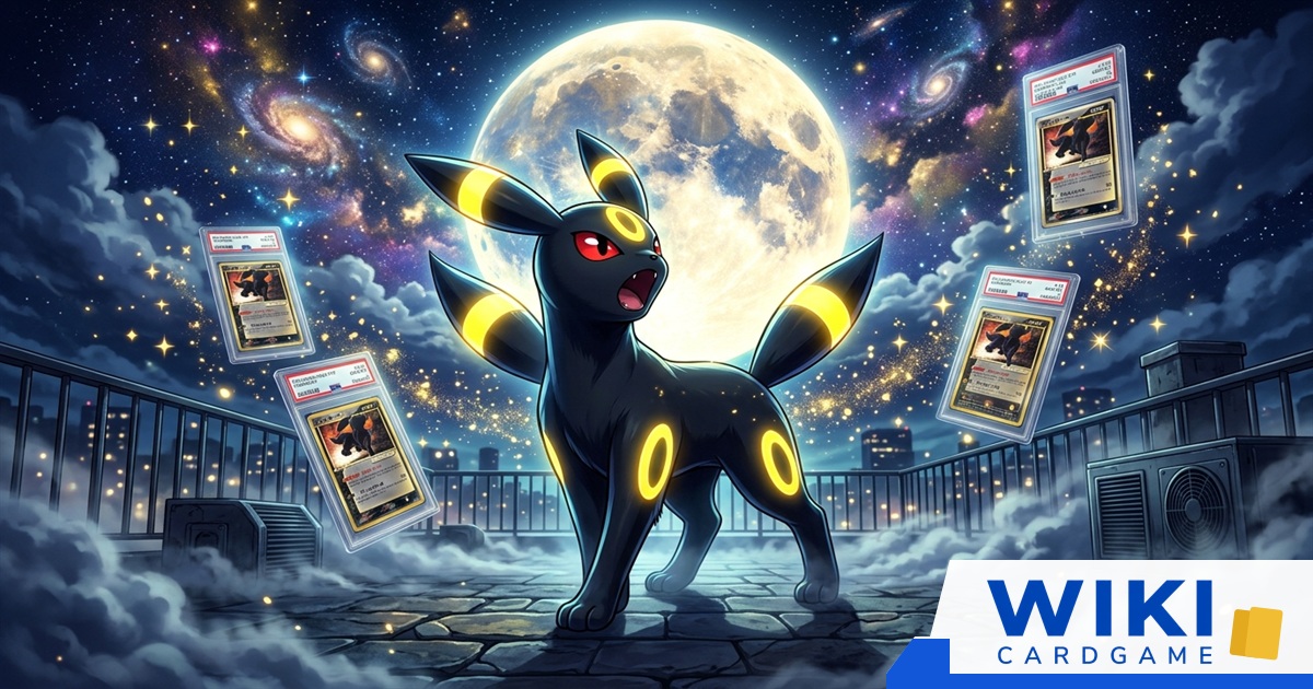 5 อันดับ การ์ดโปเกมอน แบล็กกี้ Umbreon ที่แพงที่สุดตลอดกาล