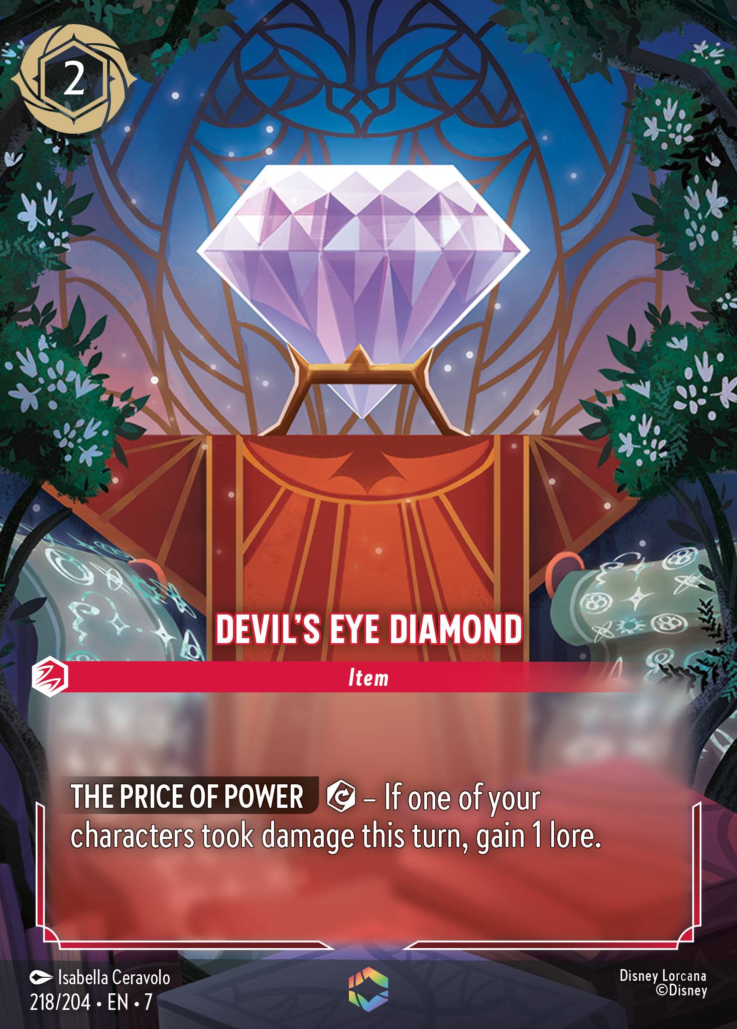 Devil's Eye Diamond 218/204 EN 7