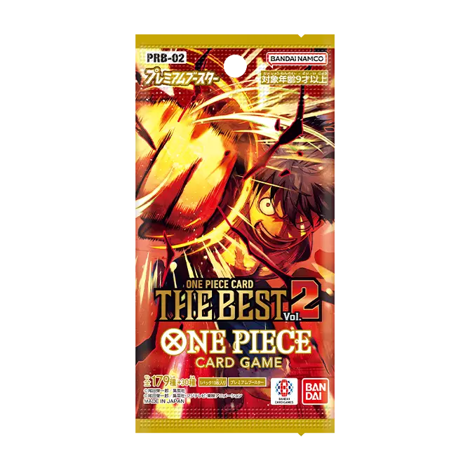 ซองการ์ด PRB02 ONE PIECE CARD THE BEST vol.2
